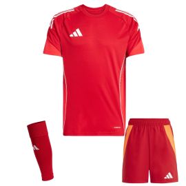 adidas Tiro 25 Competition Trikotsatz Kinder 3-teilig Fußball Trikot Shorts Competition Match Sleeve Stutzen