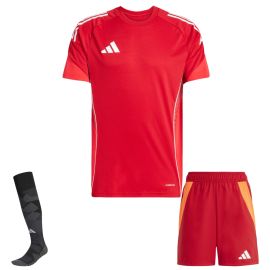 adidas Tiro 25 Competition Trikotsatz Kinder 3-teilig Fußball Trikot Shorts Competition Match Torwart Sockenstutzen