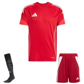 adidas Tiro 25 Competition Trikotsatz Kinder 3-teilig Fußball Trikot Shorts Torwart Sockenstutzen