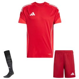 adidas Tiro 25 Competition Trikotsatz Kinder 3-teilig Fußball Trikot Shorts Torwart Sockenstutzen