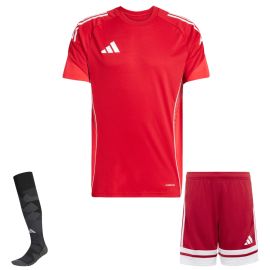 adidas Tiro 25 Competition Trikotsatz Kinder 3-teilig Fußball Trikot Shorts Torwart Sockenstutzen