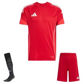 adidas Tiro 25 Competition Trikotsatz Kinder 3-teilig Fußball Trikot Shorts Torwart Sockenstutzen