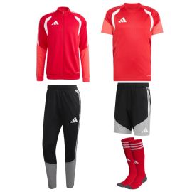 adidas Tiro 26 Competition Fussball Jacken Set Herren Damen 5-teilig Trainingsjacke Trainingshose Trikot Trainingsshorts Sockenstutzen