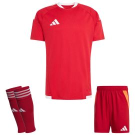 adidas Tiro 26 Competition Trikotsatz Herren Damen 3-teilig Match Trikot Shorts Competition Match Sleeve Stutzen
