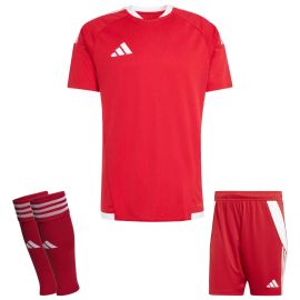 adidas Tiro 26 Competition Trikotsatz Herren Damen 3-teilig Match Trikot Shorts Sleeve Stutzen