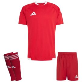 adidas Tiro 26 Competition Trikotsatz Herren Damen 3-teilig Match Trikot Shorts Sleeve Stutzen