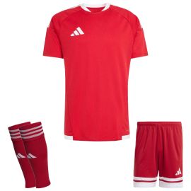 adidas Tiro 26 Competition Trikotsatz Herren Damen 3-teilig Match Trikot Shorts Sleeve Stutzen