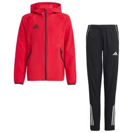adidas Tiro Travel Präsentationsanzug Set Kinder 2-teilig Windbreaker Präsentationshose