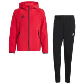 adidas Tiro Travel Präsentationsanzug Set Kinder 2-teilig Windbreaker Präsentationshose
