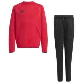 adidas Tiro Travel Sweatanzug Kinder 2-teilig Crew Sweatshirt Sweathose