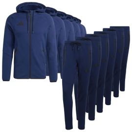 adidas Tiro Travel Sweatsanzug Satz Herren Damen 2-teilig Kapuzenjacke Sweathose