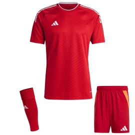 adidas Trikotsatz Campeon 23 Herren Damen 3-teilig Fussball Trikot Shorts Competition Match Sleeve Stutzen