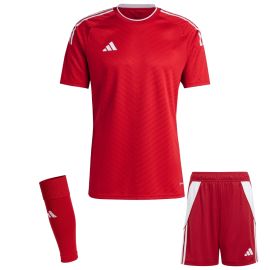 adidas Trikotsatz Campeon 23 Kinder 3-teilig Fussball Trikot Shorts Sleeve Stutzen