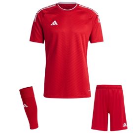 adidas Trikotsatz Campeon 23 Kinder 3-teilig Fussball Trikot Shorts Sleeve Stutzen