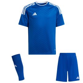 adidas Trikotsatz Campeon 23 Kinder 3-teilig Fussball Trikot Shorts Sleeve Stutzen