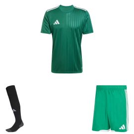 adidas Trikotsatz Campeon 25 Herren Damen 3-teilig Fußball Trikot Match Shorts Sockenstutzen