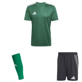 adidas Trikotsatz Campeon 25 Herren Damen 3-teilig Fußball Trikot Shorts Competition Match Sleeve Stutzen