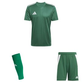 adidas Trikotsatz Campeon 25 Herren Damen 3-teilig Fußball Trikot Shorts Sleeve Stutzen