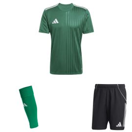 adidas Trikotsatz Campeon 25 Herren Damen 3-teilig Fußball Trikot Shorts Sleeve Stutzen