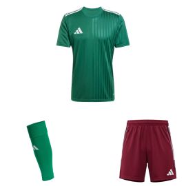 adidas Trikotsatz Campeon 25 Herren Damen 3-teilig Fußball Trikot Shorts Sleeve Stutzen
