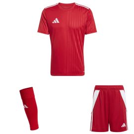 adidas Trikotsatz Campeon 25 Kinder 3-teilig Fußball Trikot Shorts Sleeve Stutzen