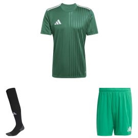 adidas Trikotsatz Campeon 25 Herren Damen 3-teilig Fußball Trikot Shorts Sockenstutzen