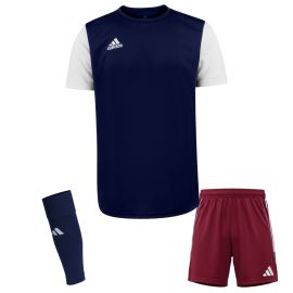 adidas Trikotsatz Estro 19 Herren Damen 3-teilig Trikot Shorts Sleeve Stutzen