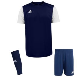 adidas Trikotsatz Estro 19 Herren Damen 3-teilig Trikot Shorts Sleeve Stutzen