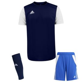 adidas Trikotsatz Estro 19 Kinder 3-teilig Trikot Shorts Sleeve Stutzen