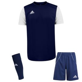adidas Trikotsatz Estro 19 Kinder 3-teilig Trikot Shorts Sleeve Stutzen