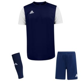 adidas Trikotsatz Estro 19 Kinder 3-teilig Trikot Shorts Sleeve Stutzen