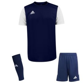 adidas Trikotsatz Estro 19 Kinder 3-teilig Trikot Shorts Sleeve Stutzen