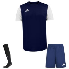 adidas Trikotsatz Estro 19 Kinder 3-teilig Trikot Shorts Sockenstutzen