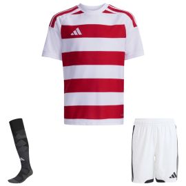 adidas Trikotsatz Hooped 26 Kinder 3-teilig Trikot Match Shorts Torwart Sockenstutzen