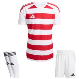 adidas Trikotsatz Hooped 26 Herren Damen 3-teilig Trikot Shorts Competition Match Sleeve Stutzen