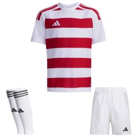 adidas Trikotsatz Hooped 26 Kinder 3-teilig Trikot Shorts Competition Match Sleeve Stutzen
