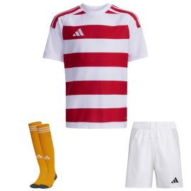adidas Trikotsatz Hooped 26 Kinder 3-teilig Trikot Shorts Competition Match Torwart Sockenstutzen