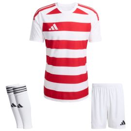 adidas Trikotsatz Hooped 26 Herren Damen 3-teilig Trikot Shorts Sleeve Stutzen