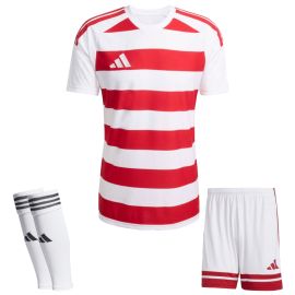 adidas Trikotsatz Hooped 26 Herren Damen 3-teilig Trikot Shorts Sleeve Stutzen