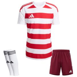 adidas Trikotsatz Hooped 26 Herren Damen 3-teilig Trikot Shorts Sleeve Stutzen