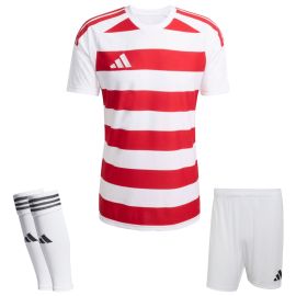 adidas Trikotsatz Hooped 26 Herren Damen 3-teilig Trikot Shorts Sleeve Stutzen