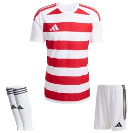 adidas Trikotsatz Hooped 26 Herren Damen 3-teilig Trikot Shorts Sleeve Stutzen