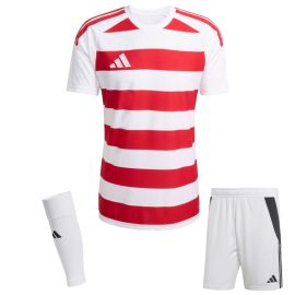 adidas Trikotsatz Hooped 26 Herren Damen 3-teilig Trikot Shorts Sleeve Stutzen