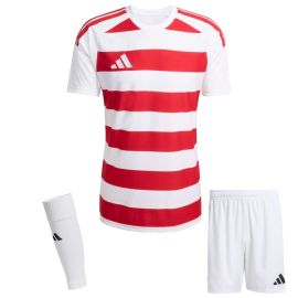 adidas Trikotsatz Hooped 26 Herren Damen 3-teilig Trikot Shorts Sleeve Stutzen