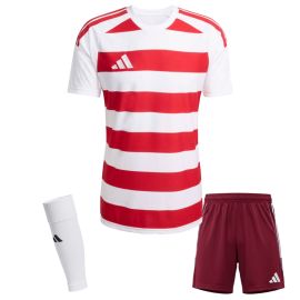 adidas Trikotsatz Hooped 26 Herren Damen 3-teilig Trikot Shorts Sleeve Stutzen