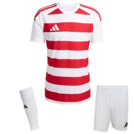adidas Trikotsatz Hooped 26 Herren Damen 3-teilig Trikot Shorts Sleeve Stutzen