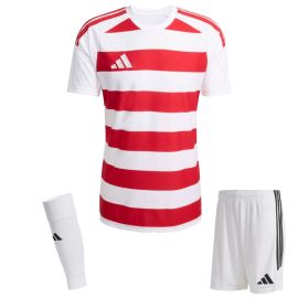 adidas Trikotsatz Hooped 26 Herren Damen 3-teilig Trikot Shorts Sleeve Stutzen