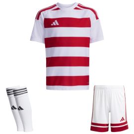 adidas Trikotsatz Hooped 26 Kinder 3-teilig Trikot Shorts Sleeve Stutzen