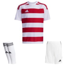adidas Trikotsatz Hooped 26 Kinder 3-teilig Trikot Shorts Sleeve Stutzen