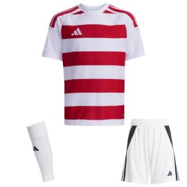 adidas Trikotsatz Hooped 26 Kinder 3-teilig Trikot Shorts Sleeve Stutzen
